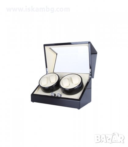 ЛУКСОЗНА КУТИЯ ЗА САМОНАВИВАЩИ ЧАСОВНИЦИ ЗА 4 БРОЯ - код 2176, снимка 12 - Други - 33947954