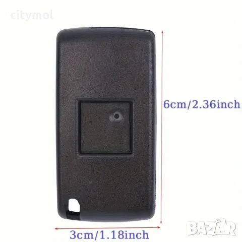 Кутийка за ключ с 3 бутона за Peugeot/Citroen 207 307 308 407 607 Partner Berlingo C2 C3 C4, снимка 3 - Аксесоари и консумативи - 50285379