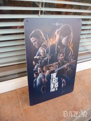 Метална табела филм игра Последните оцелели апокалипсис зомби ожеляване, снимка 2 - Рекламни табели - 49069340