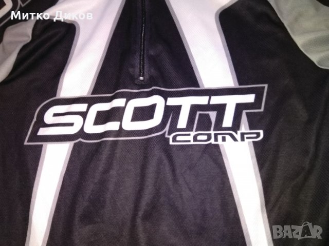 Колездачна тениска Скот размер М, снимка 2 - Велосипеди - 32122333