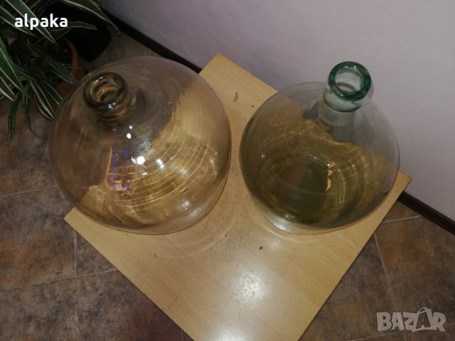 Продавам стъклена дамаджана, дебело стъкло - 15л, снимка 3 - Други - 30780027