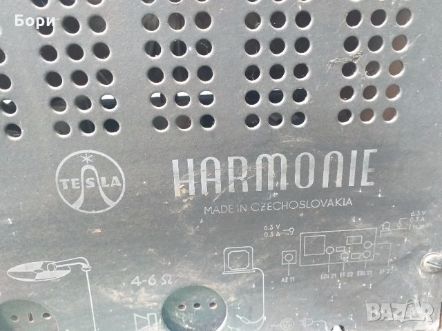 TESLA Harmonie 1949г, снимка 9 - Радиокасетофони, транзистори - 29565819