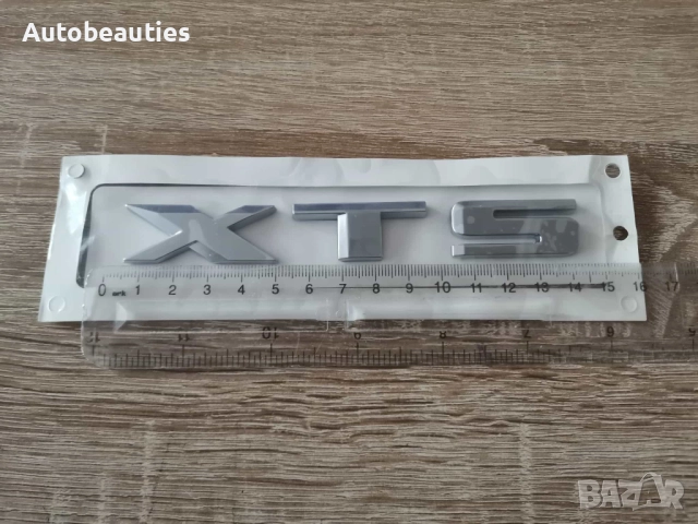 сребристо лого Cadillac XTS стар стил, снимка 2 - Аксесоари и консумативи - 52613796