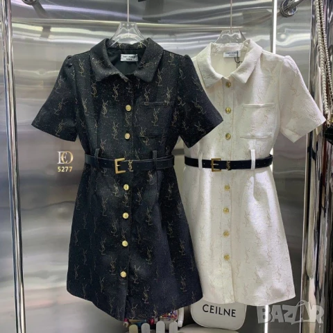 рокля тип риза ysl saint laurent 