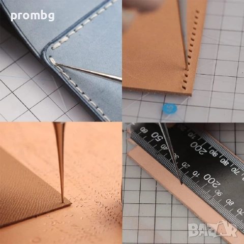 шило, право, гладко, кожарски шила, 3 модела с различна дръжка, снимка 11 - Други инструменти - 47025761