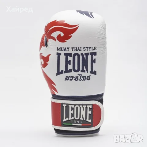 Нови Ръкавици за бокс Leone Muay Thai Бели  16 Oz, снимка 6 - Бокс - 56185336