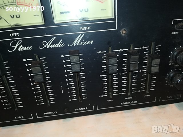 POWER MPK703C AUDIO MIXER-FRANCE 0805231403, снимка 6 - Ресийвъри, усилватели, смесителни пултове - 40628209