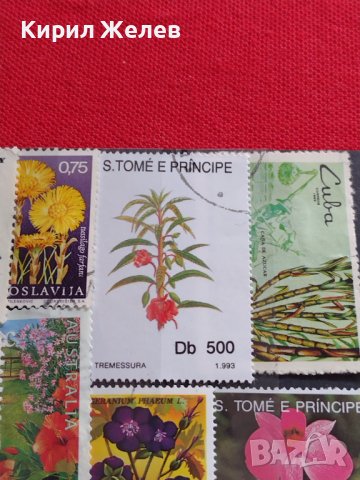 Пощенски марки смесени ЦВЕТЯ от цял свят перфектно състояние за КОЛЕКЦИЯ 22632, снимка 5 - Филателия - 40364561