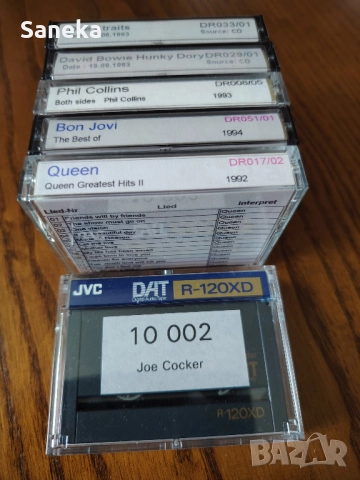 DAT JVC,SONY,MAXELL,DENON -120, снимка 3 - Аудио касети - 40284406
