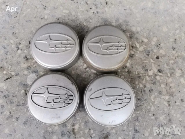 4бр ОРИГИНАЛНИ капачки за джанти СУБАРУ / SUBARU