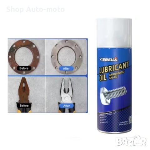 Спрей против ръжда Automat, Антикорозионен спрей, 450мл, снимка 2 - Аксесоари и консумативи - 36138327