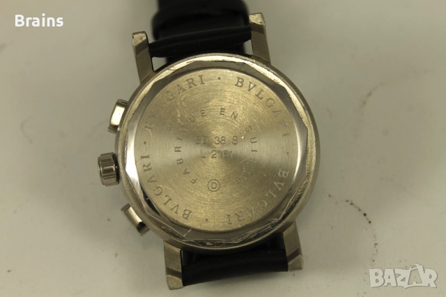 Мъжки Ръчен Хронограф BVLGARI , снимка 7 - Мъжки - 51670885