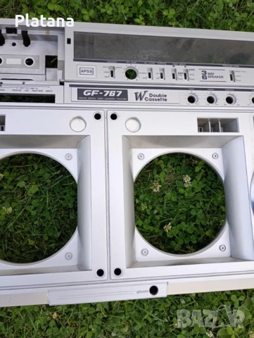 Лицев панел от касетофон Sharp GF-767Z, снимка 3 - Радиокасетофони, транзистори - 51369499