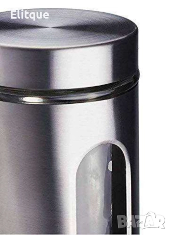 Стъклена солничка за подправки, снимка 4 - Други - 52901423