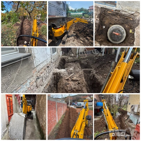 Мини багер 1 тон, мини дъмпер, снимка 8 - Други ремонти - 53029541