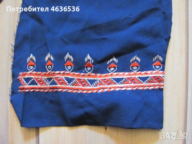 Мотиви за рокля, ръчна бродерия , копринени конци, снимка 4 - Антикварни и старинни предмети - 53271993