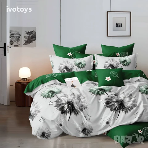 Двулицево спално бельо, 6 части - Модел WS18109, снимка 1