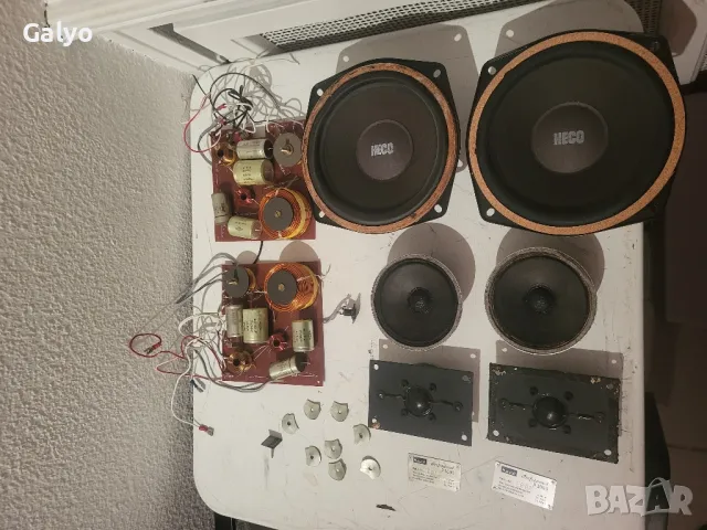 HECO басови TTK 80 и средночестотни  говорители Professional 3000P 