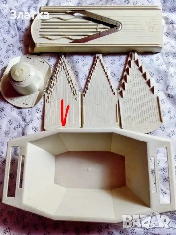 Кухненско ренде Бьорнер Ренде мандолина Ренде Börner Многофункционално ренде Германия, снимка 13 - Аксесоари за кухня - 51424006