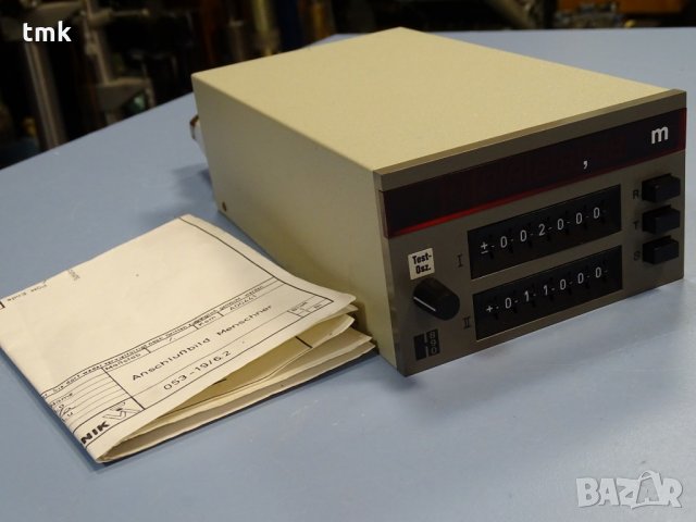 Електро-механичен брояч MINTARD ELEKTRONIK 890, снимка 7 - Резервни части за машини - 31802602