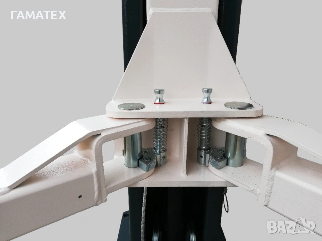 Промоция! 4 тона двуколонен подемник Negel Jack с горна синхрониция L2140+ анкери + 4*85 мм адаптери, снимка 6 - Подемници - 54223506