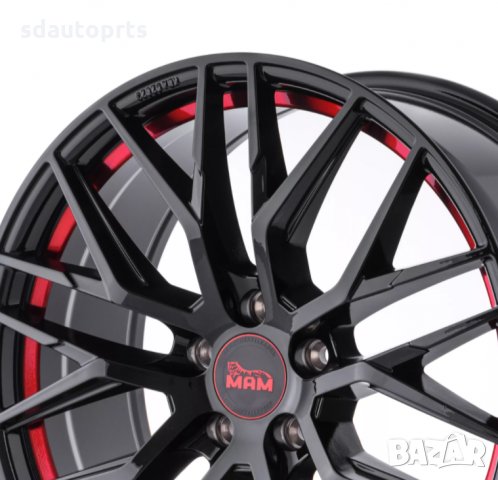 18" Джанти MAM RS4 Ауди 5X112 Audi A3 A4 B8 B9 A5 A6 C7 C8 A7 A8 D4 D5, снимка 5 - Гуми и джанти - 34936178