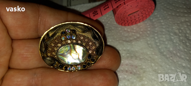 Седеф-Германска брошка, снимка 2 - Други - 36535827