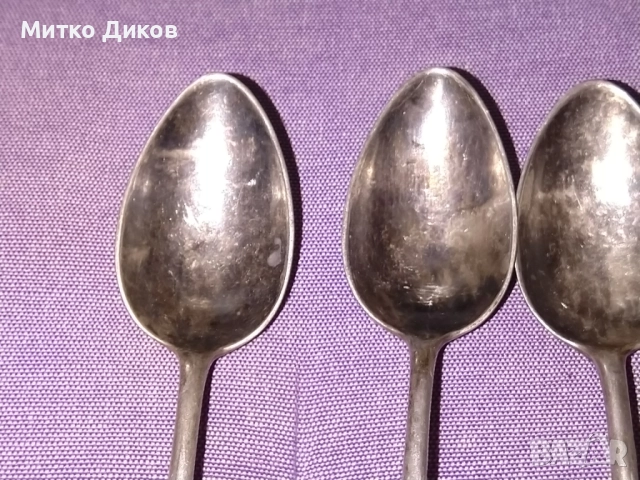 Duralit Rostfrei Solingen немски лъжици 4 бр 210мм Silver plated , снимка 2 - Прибори за хранене, готвене и сервиране - 51516204