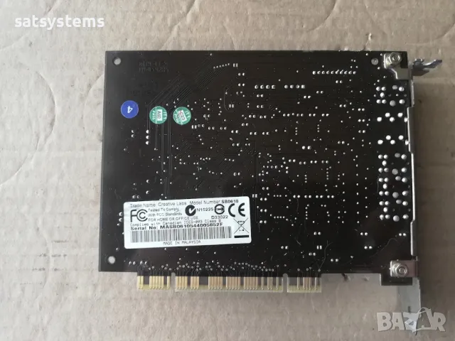 Звукова карта Creative Labs Sound Blaster SB0610 Audigy 4  7.1 Channel PCI, снимка 11 - Други - 48075789