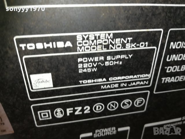 toshiba japan 2801211850, снимка 14 - Ресийвъри, усилватели, смесителни пултове - 31592405