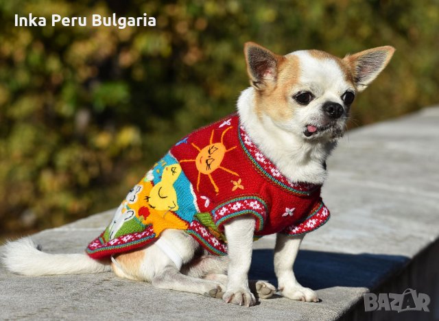 Ръчно бродирани перуански кучешки дрешки различни цветове и размери , снимка 9 - За кучета - 42821198
