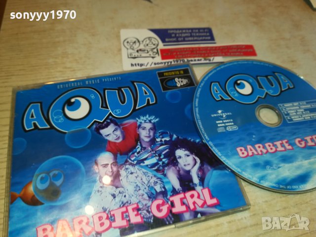 AQUA BARBIE GIRL CD 1304231225, снимка 4 - CD дискове - 40356241