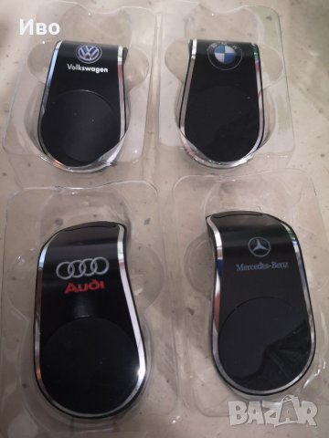 Магнитна стойка за телефон с vw лого, снимка 9 - Слушалки, hands-free - 33617958