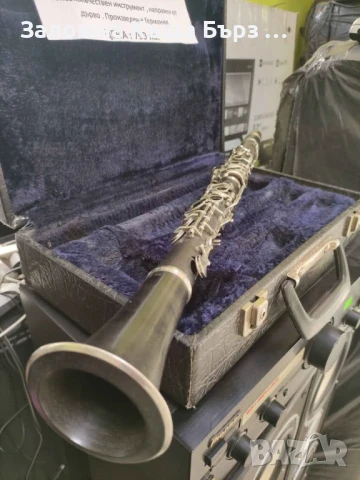 Професионален, висококачествен, дървен кларинет Clemens Meinel GDR . Произведен в Германия ., снимка 9 - Духови инструменти - 50914116