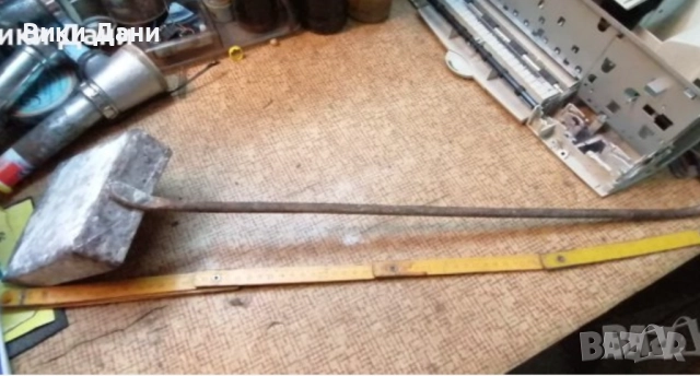 лопатки неръждавейки ковани за барбекю печка смет, снимка 9 - Антикварни и старинни предмети - 33309664