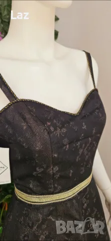 официална рокля с луксозни кантове, снимка 3 - Рокли - 48706334