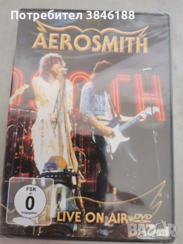 Aerosmith - Live on Air | DVD, снимка 1 - Други жанрове - 42345501