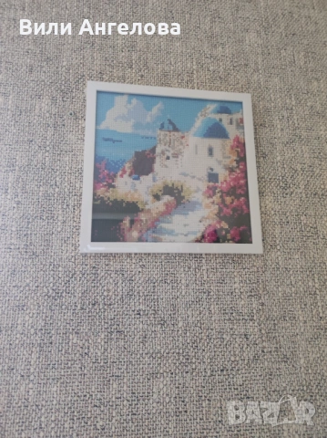 Диамантен гоблен 30/30 с рамка, снимка 4 - Гоблени - 53929573