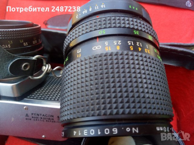 Фотоапарат,,Практика super TL1000,с 2 обектива,йена, снимка 6 - Фотоапарати - 36738505