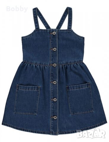 НОВ дънков сукман GEORGE, 8-9 години, снимка 2 - Детски рокли и поли - 28130647