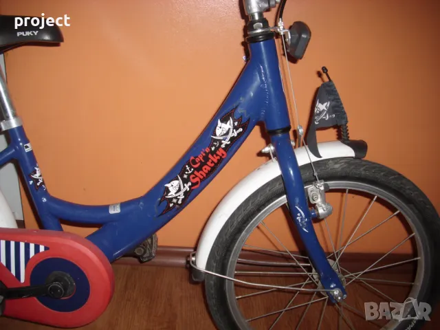 PUKY 18" АЛУМИНИЕВ детски велосипед,колело с помощни колела.Промо цена, снимка 13 - Детски велосипеди, триколки и коли - 49504027