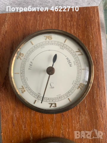 Барометър Термометър Хигрометър LUFFT , снимка 6 - Антикварни и старинни предмети - 54018169