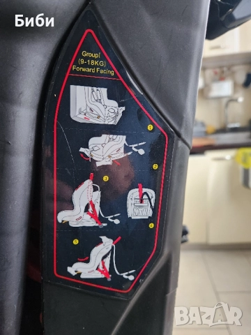 Столче, за Кола, Kikkaboo-Regent, Izofix, снимка 7 - Столчета за кола и колело - 51877436