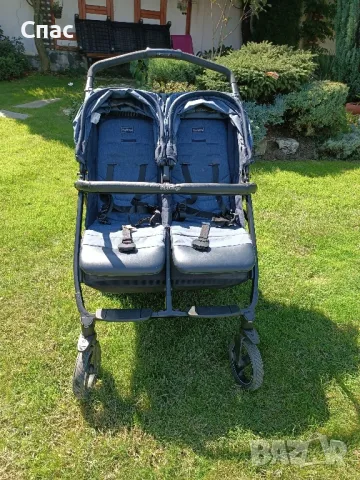 Детска количка Peg Perego Book for two , снимка 2 - Стоки за близнаци - 47419289
