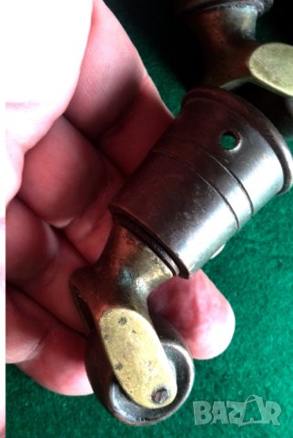 стари бронзови колела за мебел, снимка 5 - Други ценни предмети - 44291706