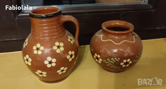 2x Българска керамика, снимка 2 - Декорация за дома - 55887652