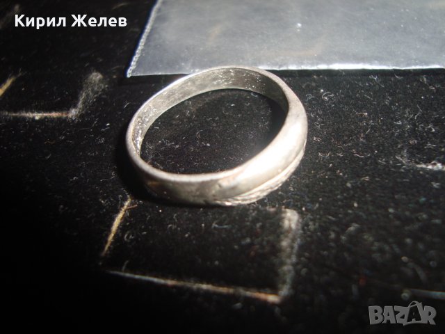 СРЕБЪРЕН ЛИСТОВИДЕН ДАМСКИ РЪЧНА РАБОТА ПРЪСТЕН СРЕБРО ВИСОКА ПРОБА СТАР ВИНТИДЖ РЕТРО СТИЛ 4102, снимка 8 - Антикварни и старинни предмети - 30285834