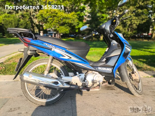 Suzuki Address FL125 – Перфектен, икономичен, полуавтомат (подходящ за кемпер/къмпинг), снимка 4 - Мотоциклети и мототехника - 56023094