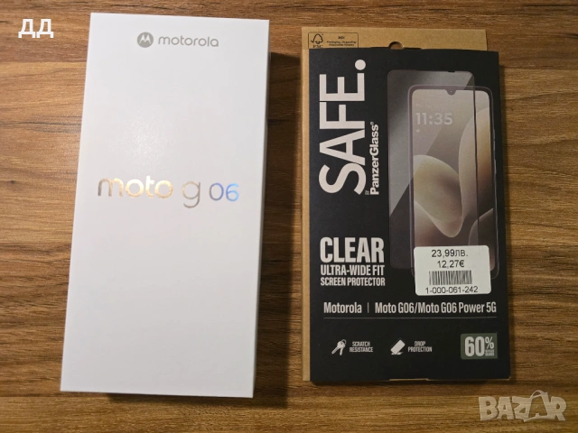 Нов неразопакован Motorola moto g06 64 GB + нов протектор за дисплея, снимка 6 - Motorola - 53879828