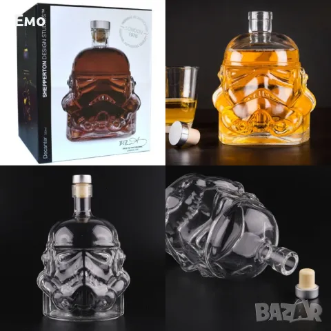 Стъклена бутилка шише Star Wars Stormtrooper - Стар уорс Артикул